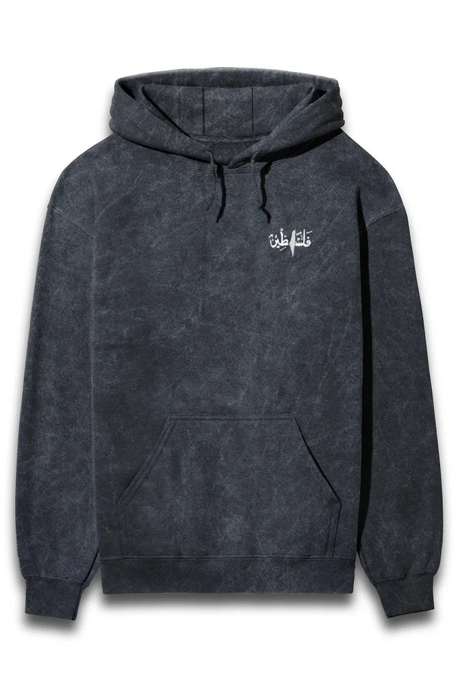 Palestine Acid Wash Hoodie
