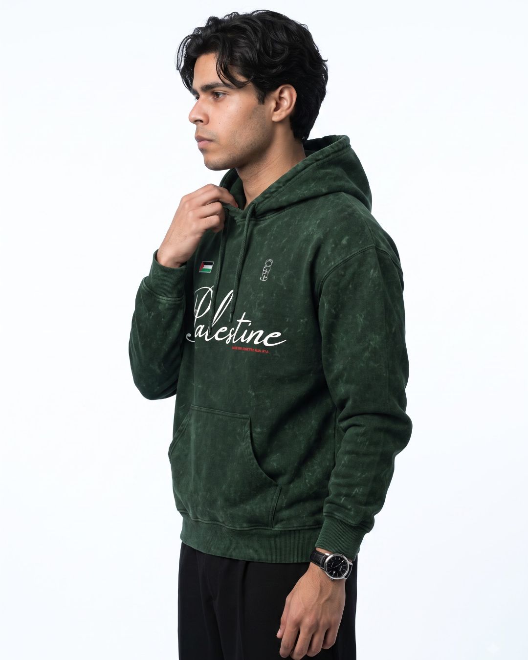 Lasting Roots Acid Wash Hoodie