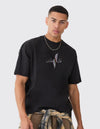 Dome of the Rock & Palestine Black Tee