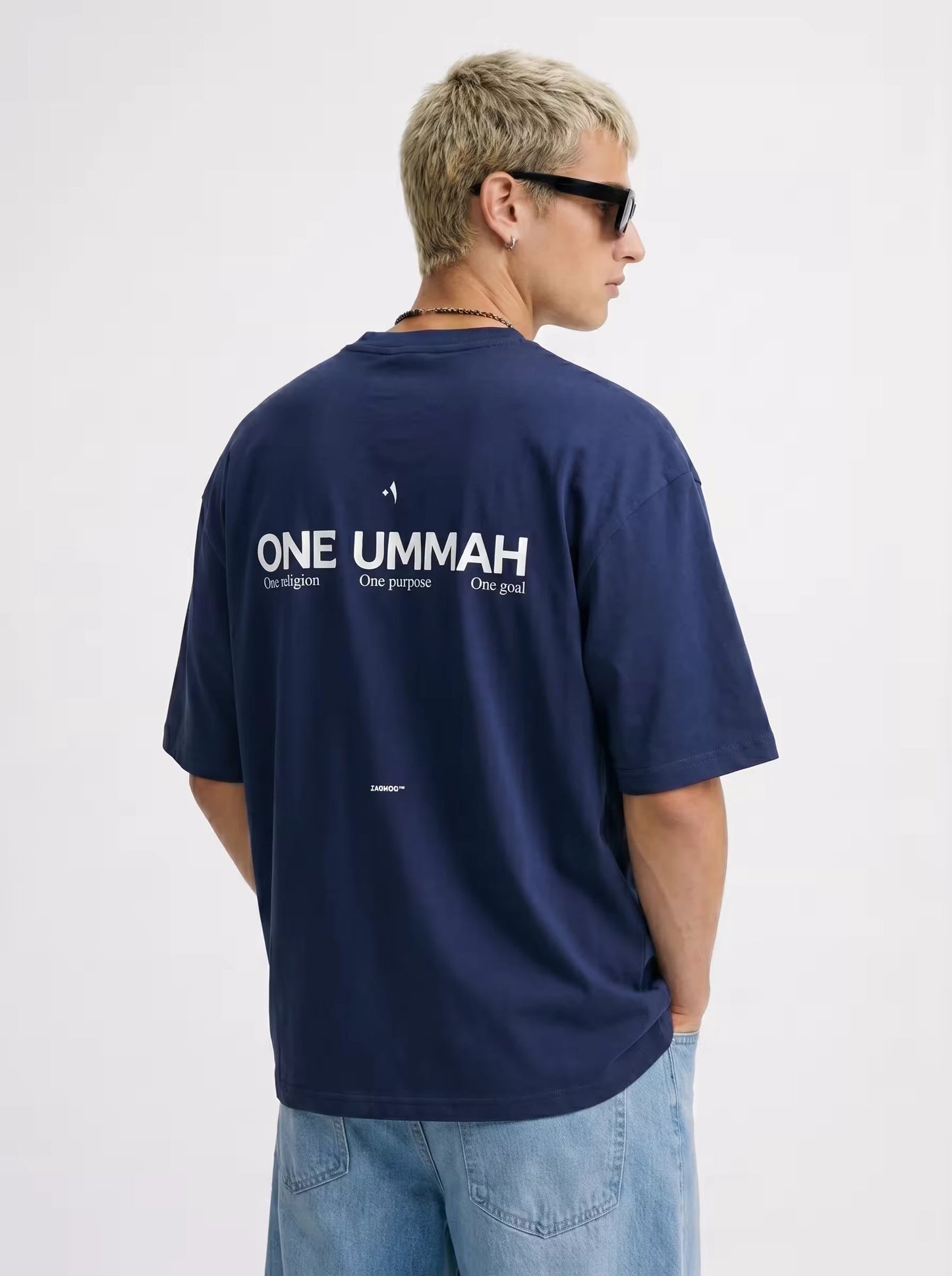 One Ummah Oversized Graphic T-Shirt