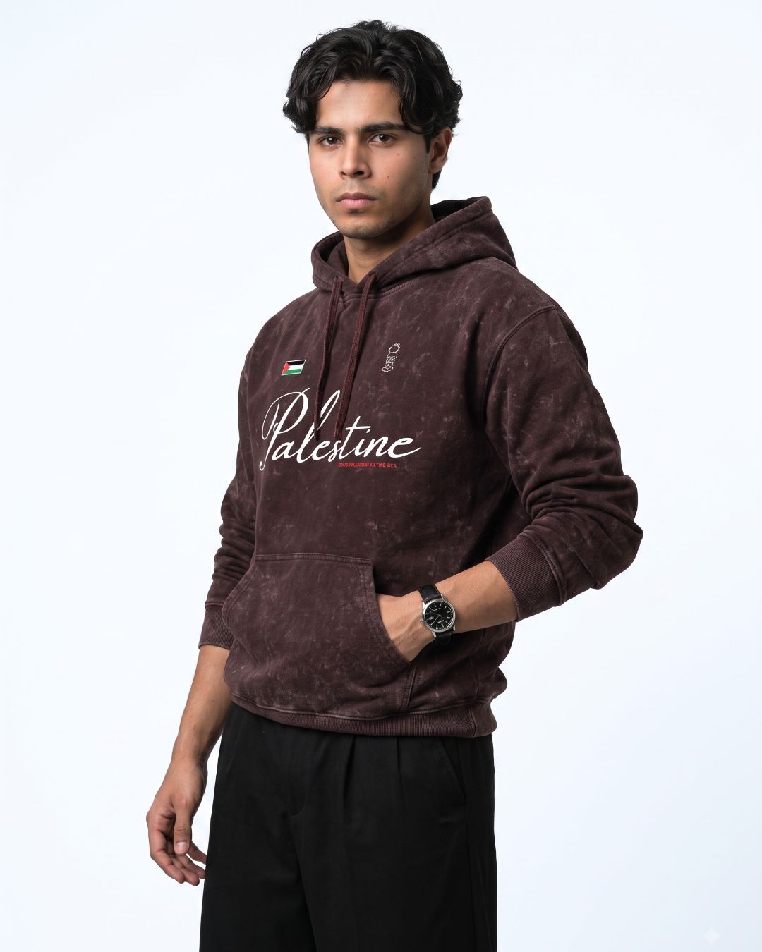 Lasting Roots Acid Wash Hoodie