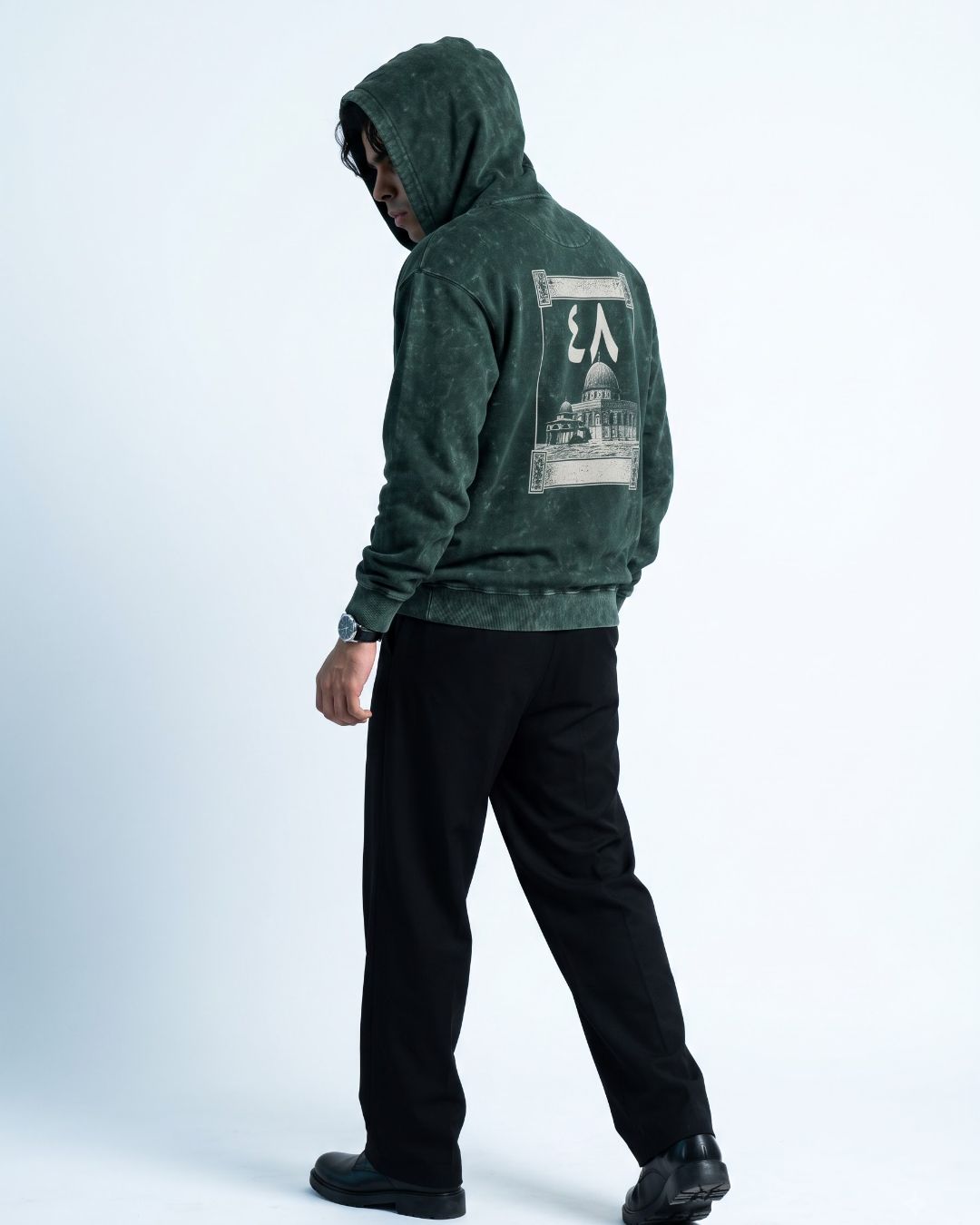Lasting Roots Acid Wash Hoodie