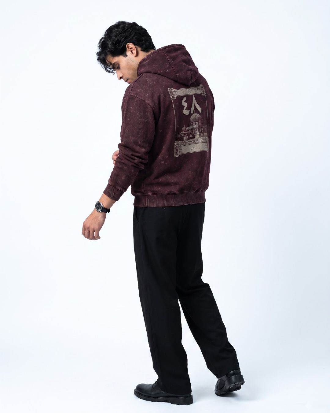 Lasting Roots Acid Wash Hoodie